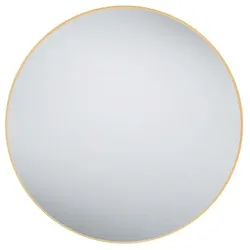 Britney Metallspiegel Gold - Ø 80cm