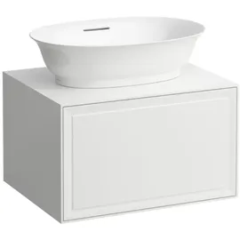 Laufen The New Classic Waschtischunterschrank, 1 Schublade, für Waschtisch-Schale, Verkehrsgrau