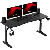 huzaro Hero 4.6 Gaming-Tisch Schwarz