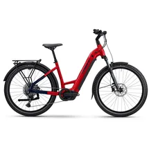 Haibike Trekking 7 2026 27,5 Zoll RH 38 cm Wave dynamite red/blue glossy