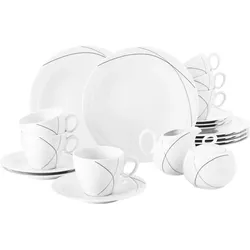 Seltmann Weiden Trio Highline Kaffeeservice 20-teilig