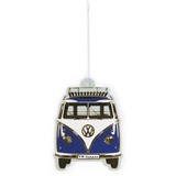BRISA VW Collection - Volkswagen Luft-Erfrischer-Duft-Spender fürs Auto im T1 Bulli Bus Motiv Einzelpack (Bus Front/Ocean/Blau)