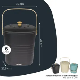 HMF 3780 6 l Schwarz