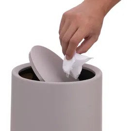 Relaxdays Kosmetikeimer 6 l Beige