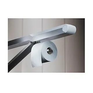 Keuco Axess Toilettenpapierhalter 35062010051 verchromt/weiß