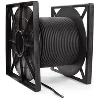Cables Hochwertiges Lautsprecherkabel schwarz, 2 x 2.50 mm2 100 m
