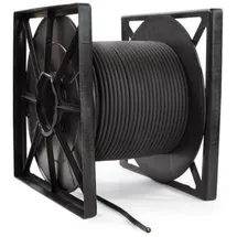 Cables Hochwertiges Lautsprecherkabel schwarz, 2 x 2.50 mm2 100 m