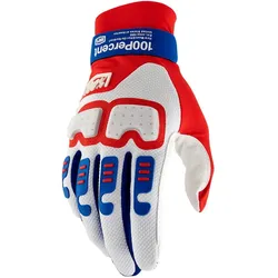 Langdale Gloves - Red / White / Blue XL