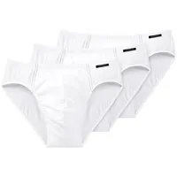 SCHIESSER Essentials Supermini white S 3er Pack