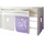 Livetastic Hochbett Malte 90 x 200 cm Kiefer massiv weiß flieder