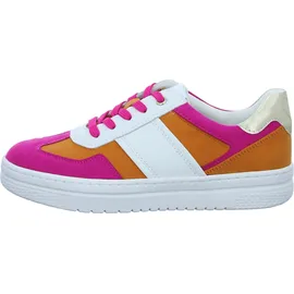 Marco Tozzi Sneaker Damen Weit Mehrfarbig/Weiß/Pink 38