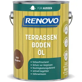 Renovo Terrassenboden Öl Braun 2,5 l
