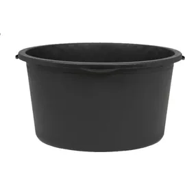 kaiserkraft Mörtelkübel 90 l 1-tlg. Schwarz