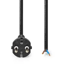Nedis Staubsauger Netzkabel |0.70 m CEE 7/17 250 V AC 16 A Schwarz PVC