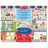 Spin Master Wiederverwendbares Stickerbuch Meine Stadt