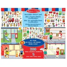 Spin Master Wiederverwendbares Stickerbuch Meine Stadt