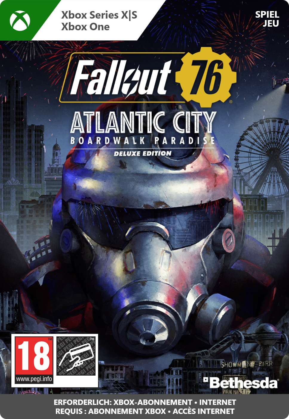 Xbox Fallout 76 Atlantic City - Boardwalk Paradise Deluxe Edition Game Download (Xbox) zum Sofortdownload