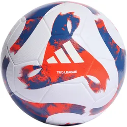 adidas Tiro League TSBE Fußball mit FIFA-Basic Zertifikat HT2422 - white/team royal blue/team solar orange 5
