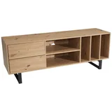KADIMA DESIGN Lowboard 150x55x40 cm Braun Holzwerkstoff