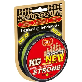 WFT KG Strong Schnur 150m 0,12mm 15kg, Farbe:Gelb