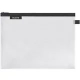 Leitz WOW Traveller Zip-Beutel, wasserabweisend L, schwarz / 10 Stk.)