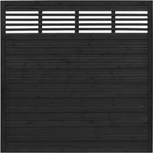 Andrewex Sichtschutzelement 180 x 180 cm Holz/Anthrazit