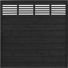 Andrewex Sichtschutzelement 180 x 180 cm Holz/Anthrazit