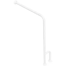 Brillantbad BELP Stützgriff Rechts Steckbar Eisen Weiß 840x225x866 mm, 120 kg Traglast für Bad & WC >> zum Bohren
