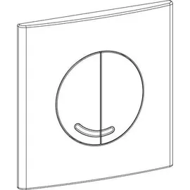 Wisa XS Excellent WC Bedienungsplatte Argos DF weiß