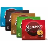 SENSEO KAFFEEPADS Klassisch Set, 5 verschiedene Sorten, 5x16 PADS ideal sparen