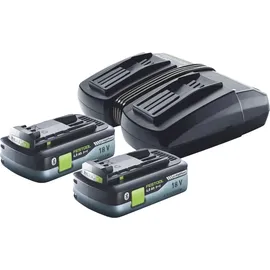 Festool Energie-Set SYS 18 V Li-Ion 2 x 4,0 Ah 577109