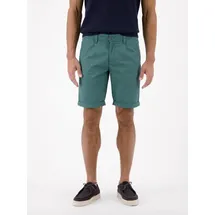 Lerros Chinoshorts LERROS "Kurze Chino aus leichtem Baumwollmix", Herren, Gr. 34, grün (soft teal), 74% Baumwolle, 24% Polyester, 2% Elasthan, Hosen Chinoshorts