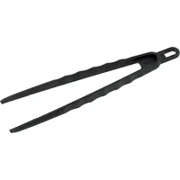 Fackelmann Grillzange 29 cm Kunststoff schwarz