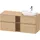 Duravit D-Neo Konsolenwaschtischunterbau wandhängend Natur Eiche Matt 1400x550x664 mm à DE4970R70300 DE4970R70300000,