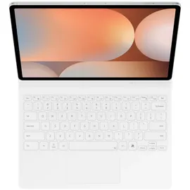 Samsung Book Cover Keyboard für Galaxy Tab S9+ S9 FE+ weiß,