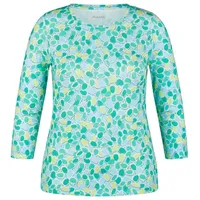Rabe T-Shirt Gemustert in Grün für Damen - 50