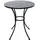 Hti-Living Celia Floral Gartentisch 57 x 57 x 68 cm Schwarz