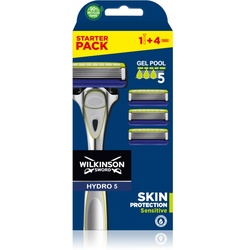 Wilkinson Sword Hydro5 Skin Protection Sensitive Rasierer + Ersatzbürstenköpfe 1 St.