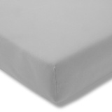 Estella Spannbettlaken »Jersey-Stretch-Spannbetttuch«, Der Maßanzug für die Matratze, 22461029-0 platin B/L: 100 cm x 200-220 cm