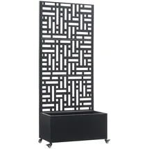 casa.pro Bernalda 82 x 190 x 38 cm Schwarz