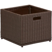 MERXX Auflagenbox, Polyrattan braun