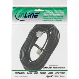 InLine Modularkabel RJ11, Stecker / Stecker, 4adrig, 6P4C, 3m