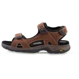 CAMEL ACTIVE Ledersandale Herren Braun 44