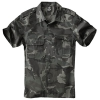 Brandit Textil Us Kurzarmhemd Dark Camo 6XL