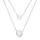 Elli Halskette Lotusblume Om Mantra Symbol Layer 925 Silber
