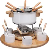 Nouvel Fleischfondue-Set Larissa, Fondue Set, Braun