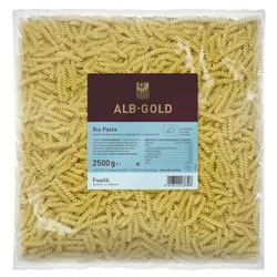 ALB-GOLD Bio Hartweizen Pasta Fusilli 10kg (4 Beutel á 2,5kg)