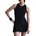 Dress Tenniskleid Funktionsmaterial Black/White