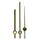 Conrad Zeigersatz Poliert/Standard Messing Messing Schlitz
