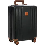 BRIC'S Ferrara 4-Rollen Cabin 55 cm / 38 l schwarz/hellbraun